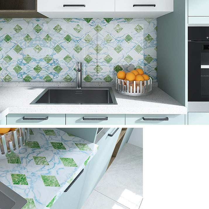 BowLift | Stone Composite Single Tile Rectangular Mesh Self-Adhesive Tile