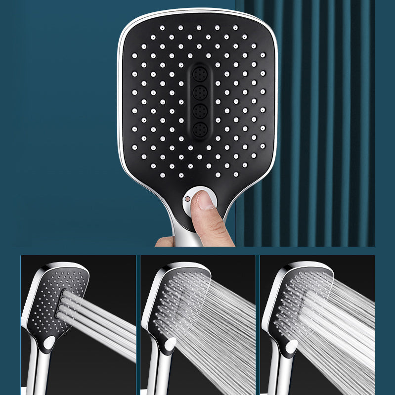 BowLift | Contemporary portable super-rechargeable showerhead square spray head