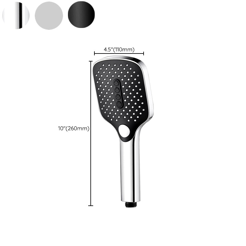 BowLift | Contemporary portable super-rechargeable showerhead square spray head