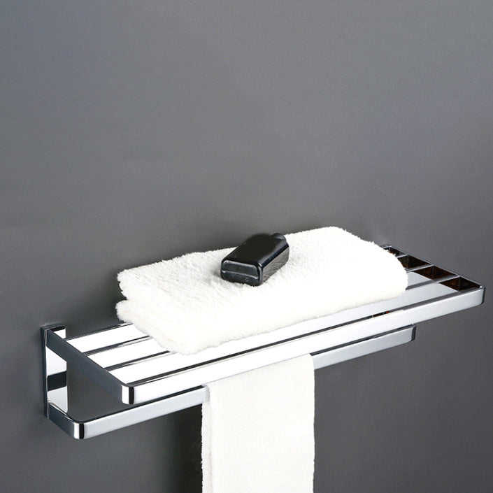 BowLift | 5-piece Bathroom Accessory Set Modern Polished Chrome Bathroom Set