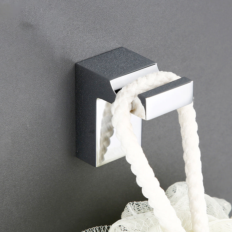 BowLift | 5-piece Bathroom Accessory Set Modern Polished Chrome Bathroom Set