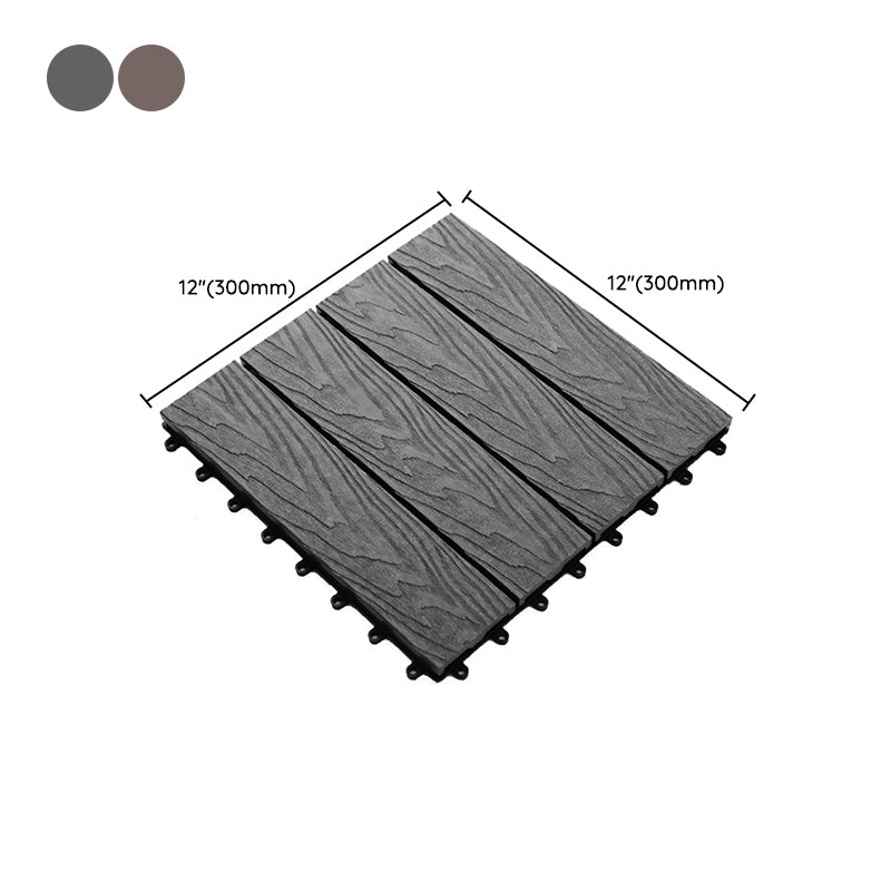 BowLift | Striped Pattern Patio Tiles Laying Pattern Square Deck Board Outdoor Patio