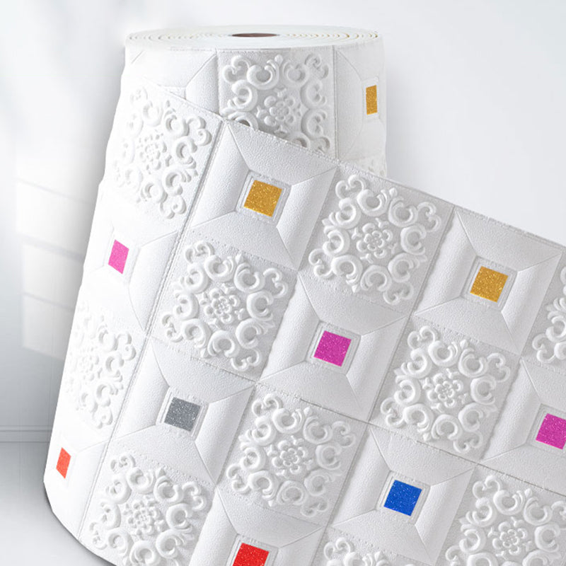 BowLift | Dreamy Style Pearl Wall Paneling PVC Wall Access Panel Peel and Stick Wall Tile