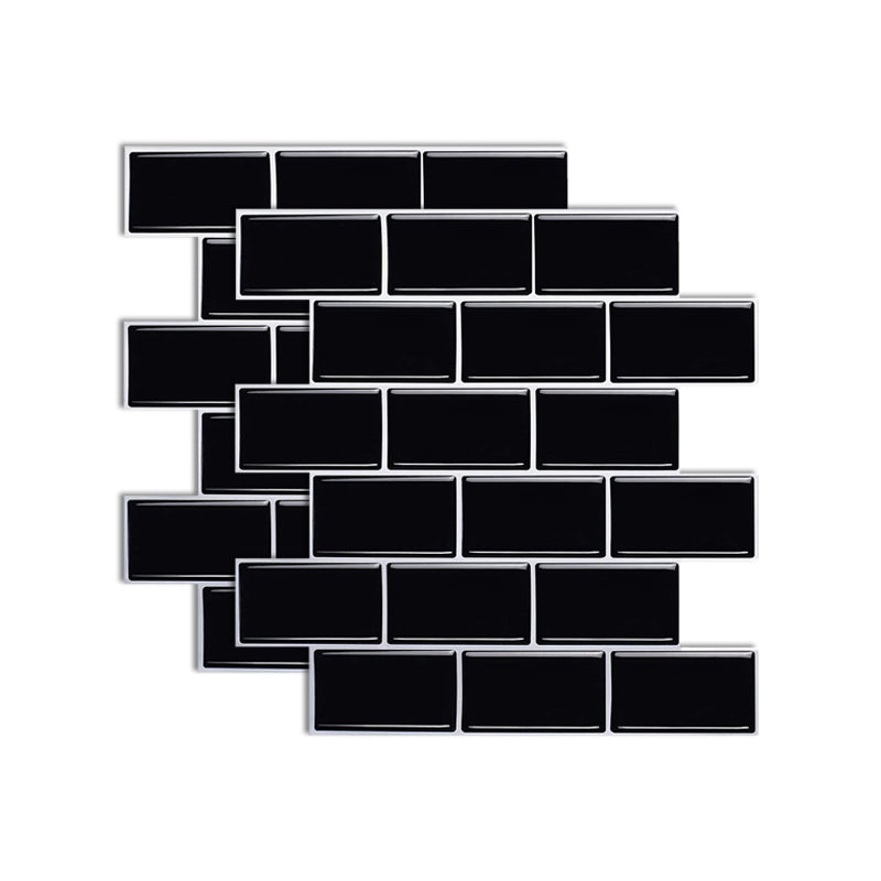 BowLift | Square Peel-and-Stick Tiles Plastic Indoor Peel & Stick Subway Tile