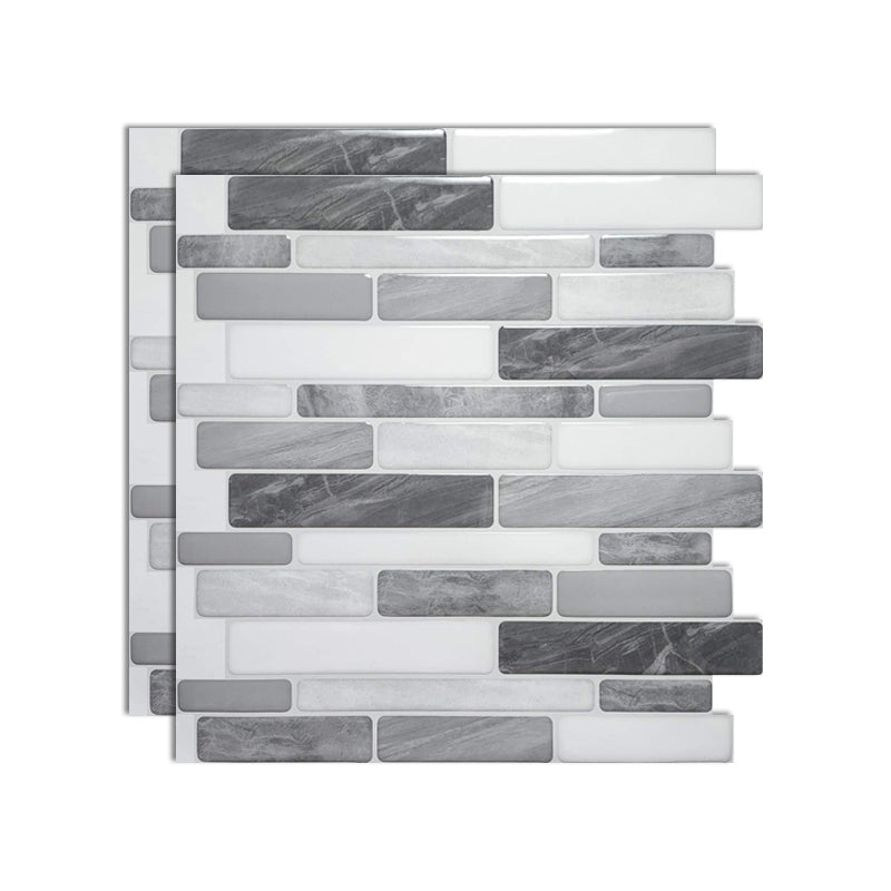 BowLift | Square Peel-and-Stick Tiles Plastic Indoor Peel & Stick Subway Tile