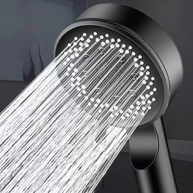 BowLift | Classic Plastic Shower Head 5 Settings Round Handheld Shower Heads