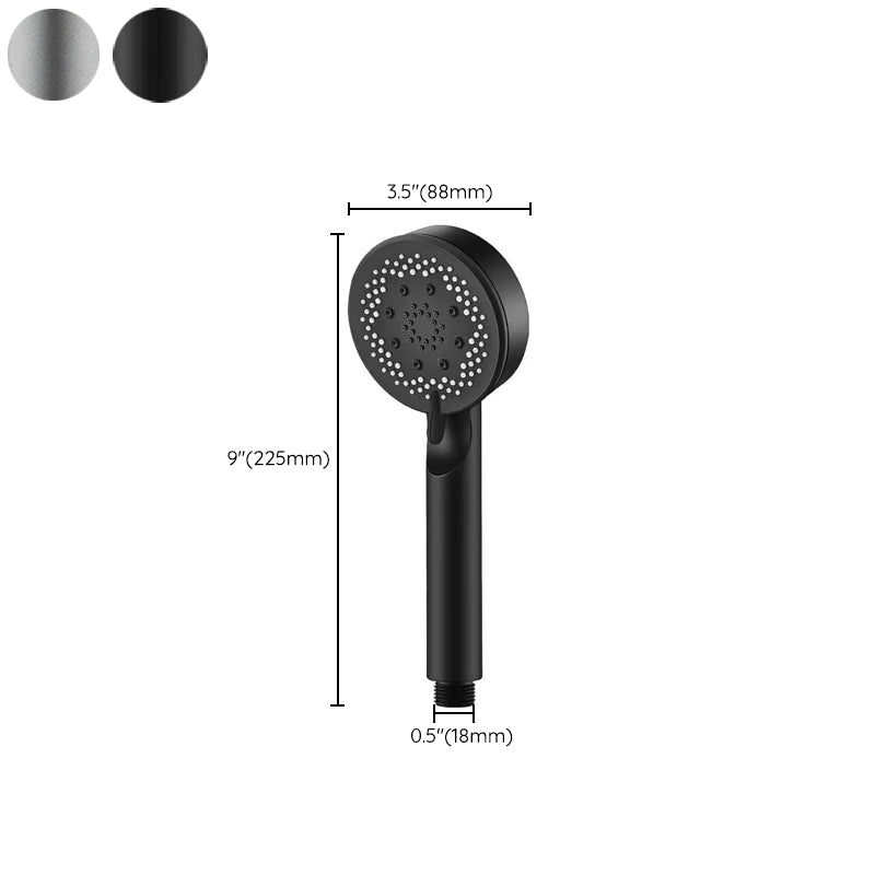 BowLift | Classic Plastic Shower Head 5 Settings Round Handheld Shower Heads