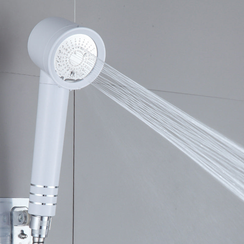 BowLift | Contemporary Shower Head Combination White Adjustable Handheld Shower