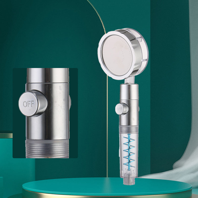 BowLift | Plastic Shower Head Round Handheld Shower Head with Adjustable Water Flow