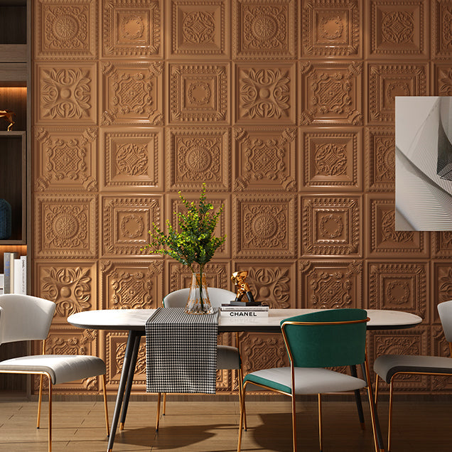 BowLift | Industrial 3D-Print Wall Shelf Bathroom Living Room Wall Panels Set of 10