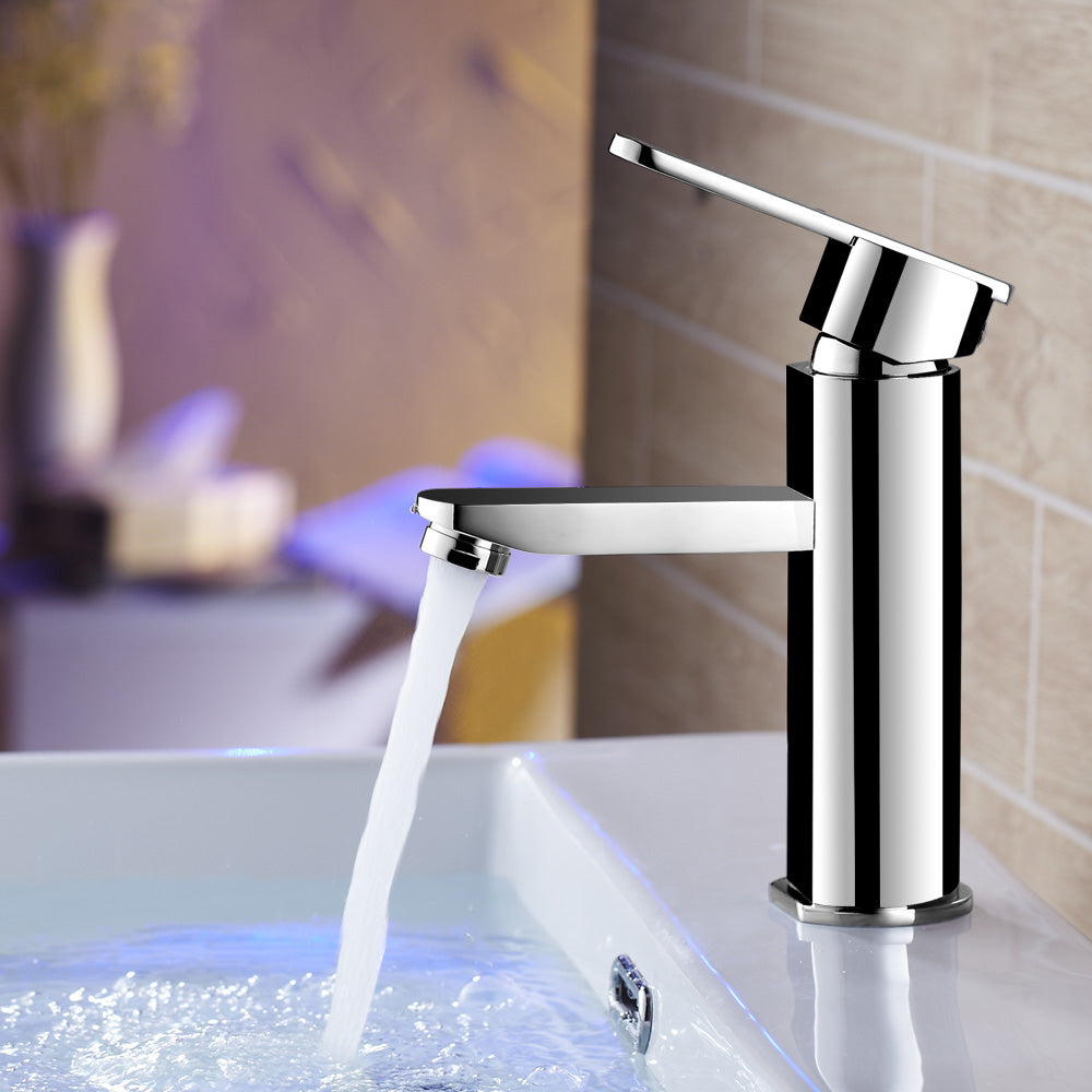 BowLift | Bathroom Faucet Brass Lever Handle Single Hole Sink Faucet