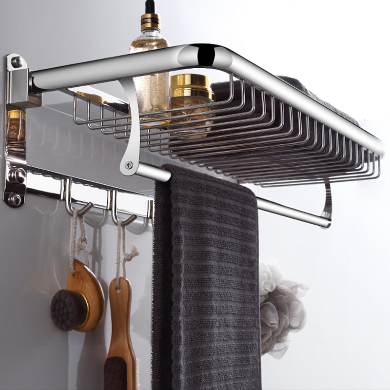 BowLift | Modern Bathroom Accessories Hardware Set Silver Bathroom Hardware