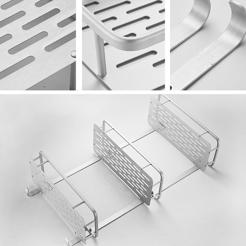 BowLift | Contemporary Metal Bathroom Accessories Hardware Set with Bathroom Shelf