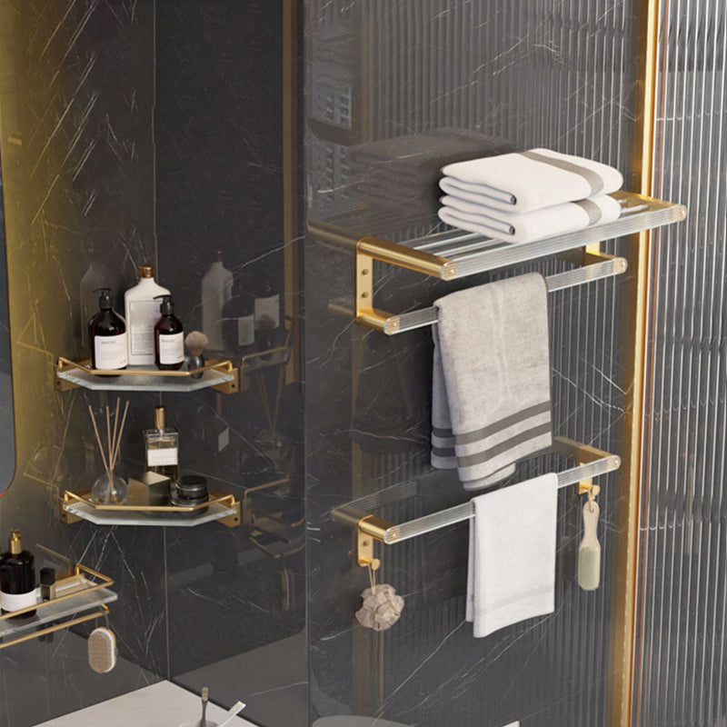 BowLift | 6-piece Bathroom Set Aluminium and Acrylic Bathroom Accessories Hardware Set