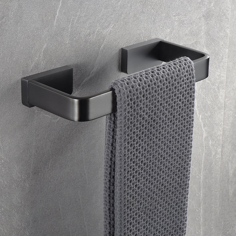 BowLift | Gray metal modern bathroom accessories as a single item or as a set