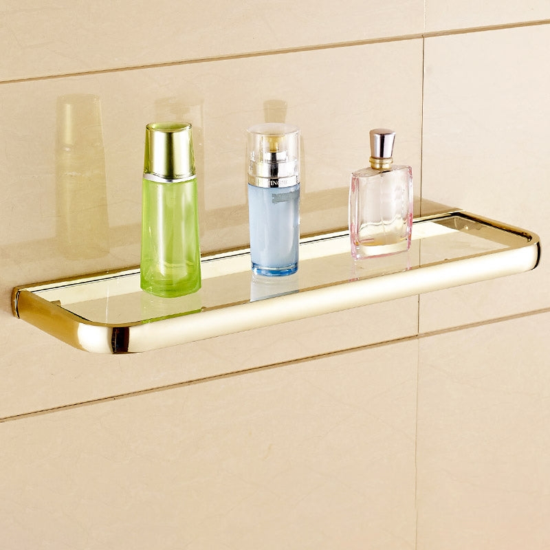 BowLift | Chrome/Gold Bathroom Accessories Set Modern Metal Bathroom Hardware Set