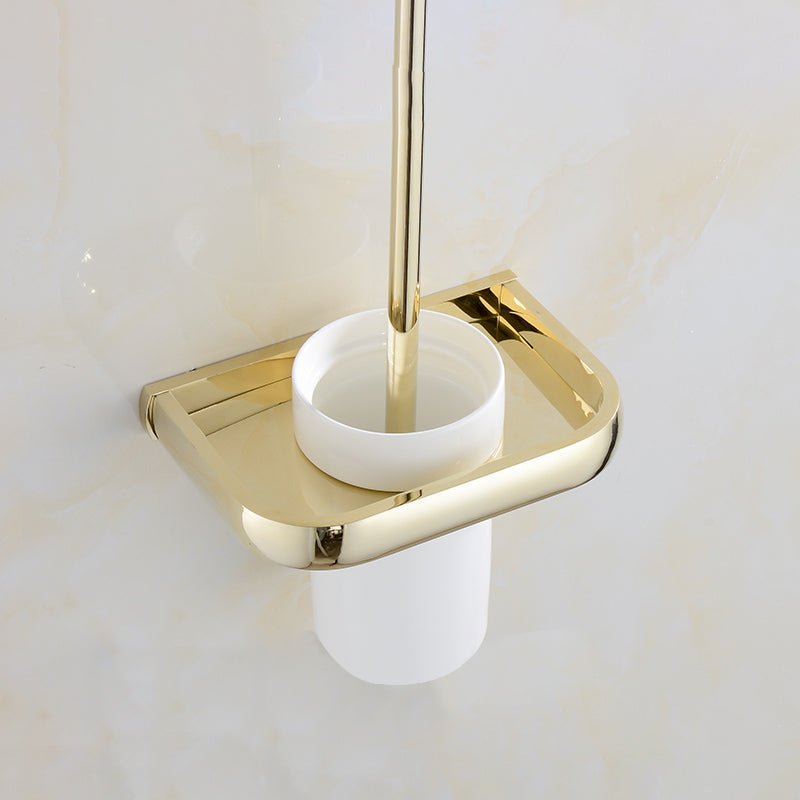 BowLift | Chrome/Gold Bathroom Accessories Set Modern Metal Bathroom Hardware Set