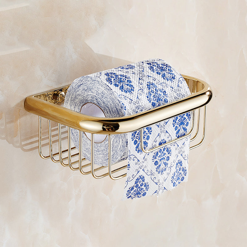BowLift | Chrome/Gold Bathroom Accessories Set Modern Metal Bathroom Hardware Set