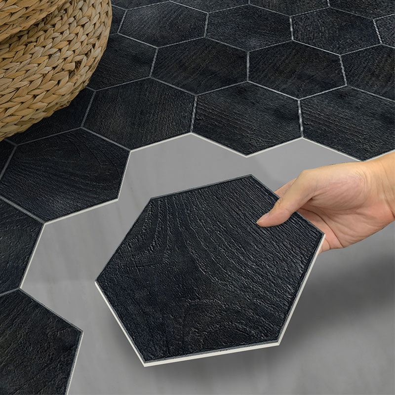 BowLift | Peel & Stick Vinyl Flooring Dark Matte Vinyl Floors with Stone Look