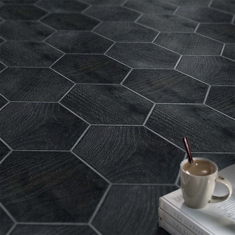 BowLift | Peel & Stick Vinyl Flooring Dark Matte Vinyl Floors with Stone Look