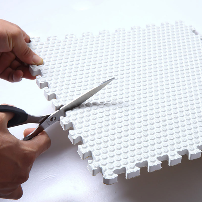 BowLift | Basic carpet tiles solid color long pile square bedroom carpet tiles