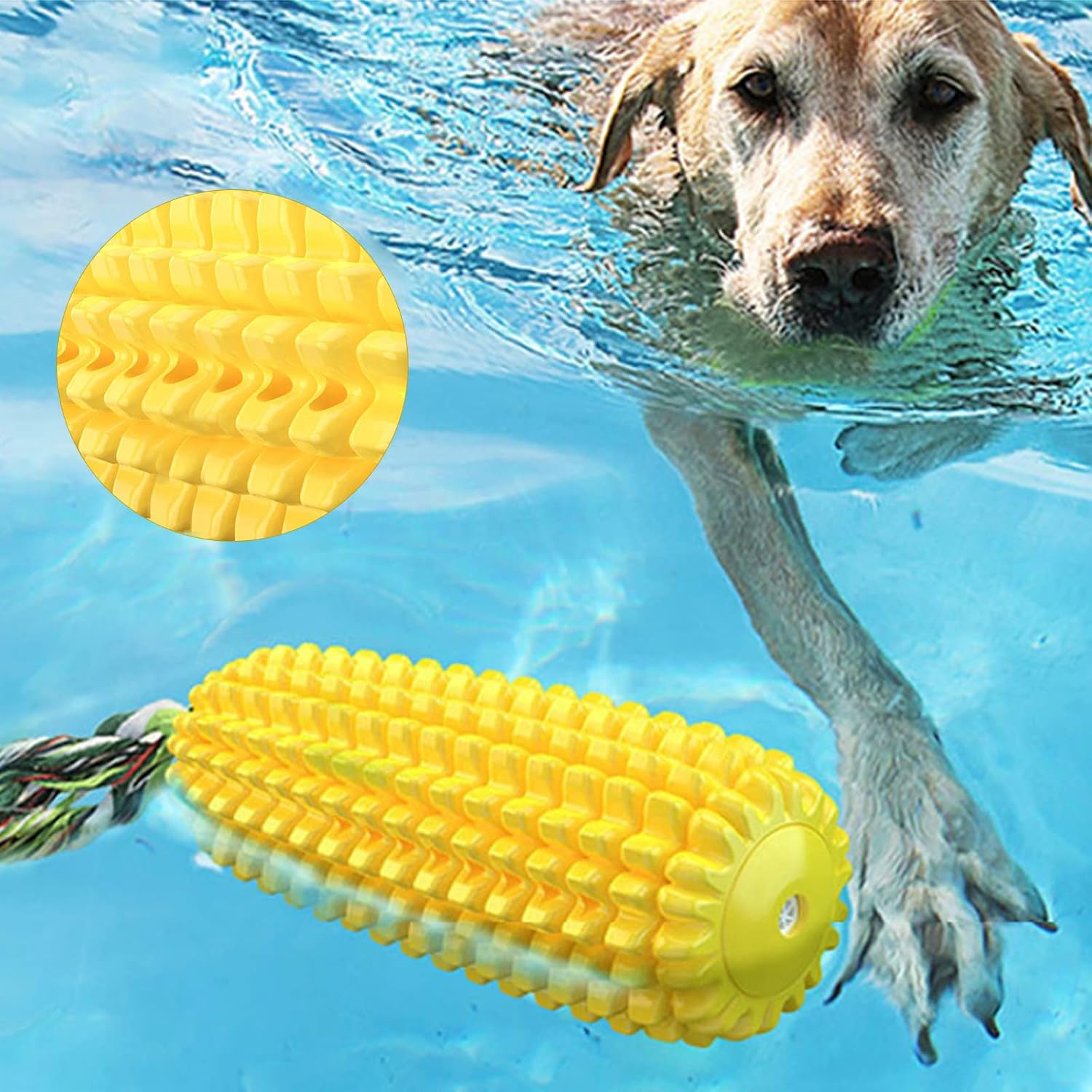 CornKnot • Squeaky Dog Toy