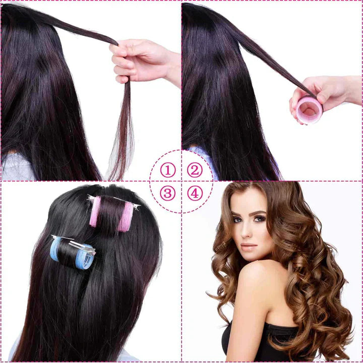 BowLift | Self-adhesive hair rollers | For voluminous and long-lasting curls