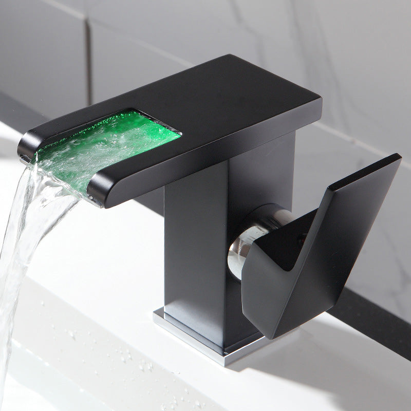 BowLift | Basin faucet lever handle waterfall outlet bathroom fixture