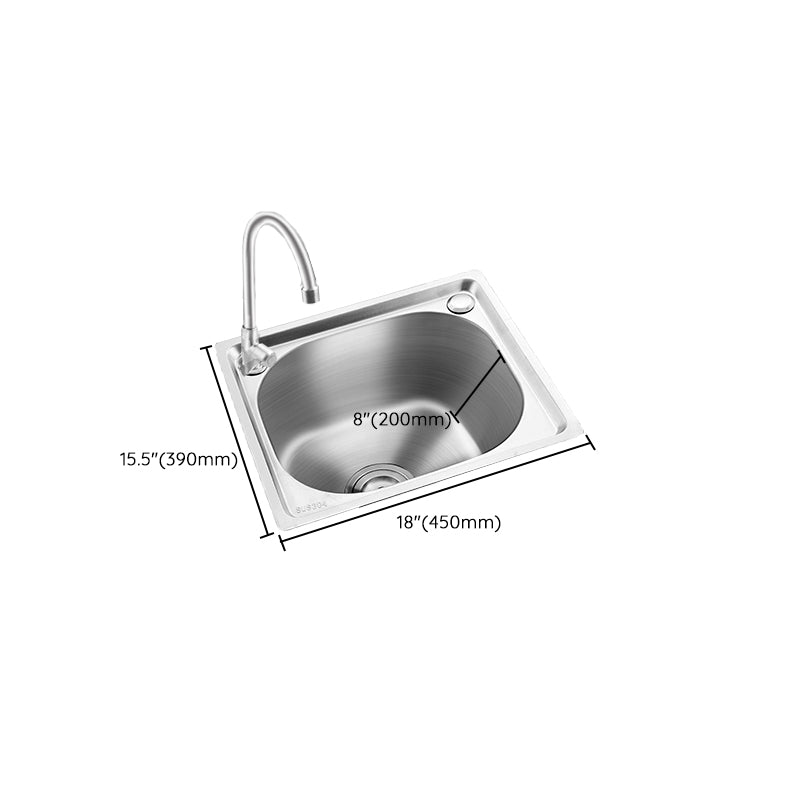 BowLift | Modern Bar Prep Mirror Stainless Steel with Faucet Workstation Rack