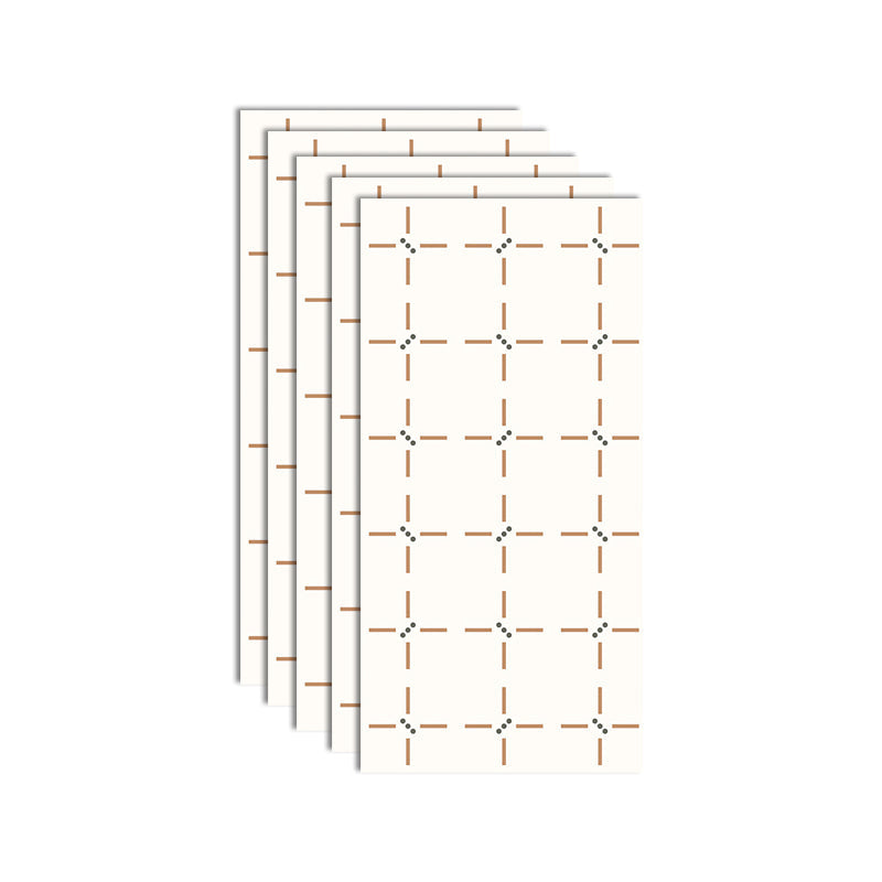 BowLift | Plastic Peel and Stick Wall Tile Waterproof Single Panel Wallpaper with Rectangular Shape