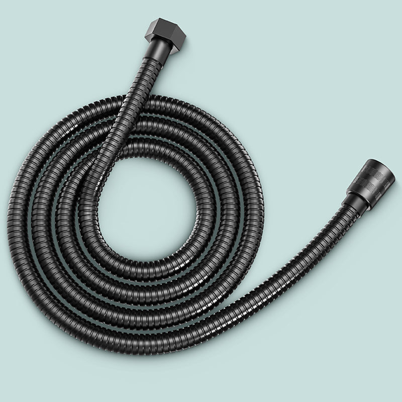 BowLift | Modern 6 Setting Shower Head Adjustable Spray Pattern Matt Black Round Shower Head