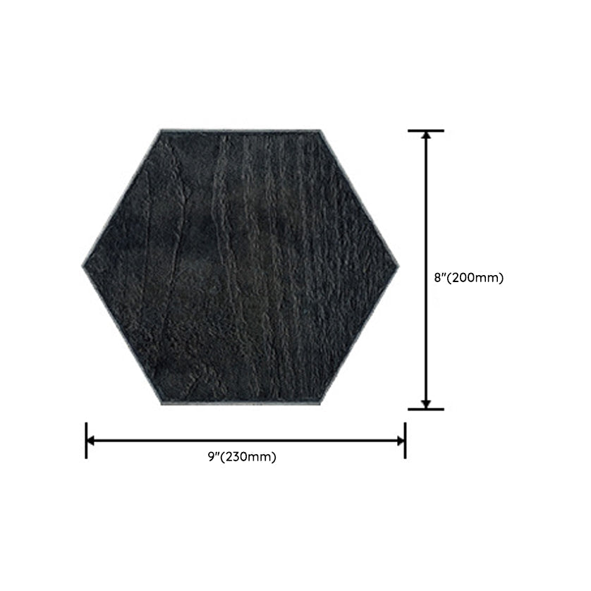 BowLift | Peel & Stick Vinyl Flooring Dark Matte Vinyl Floors with Stone Look