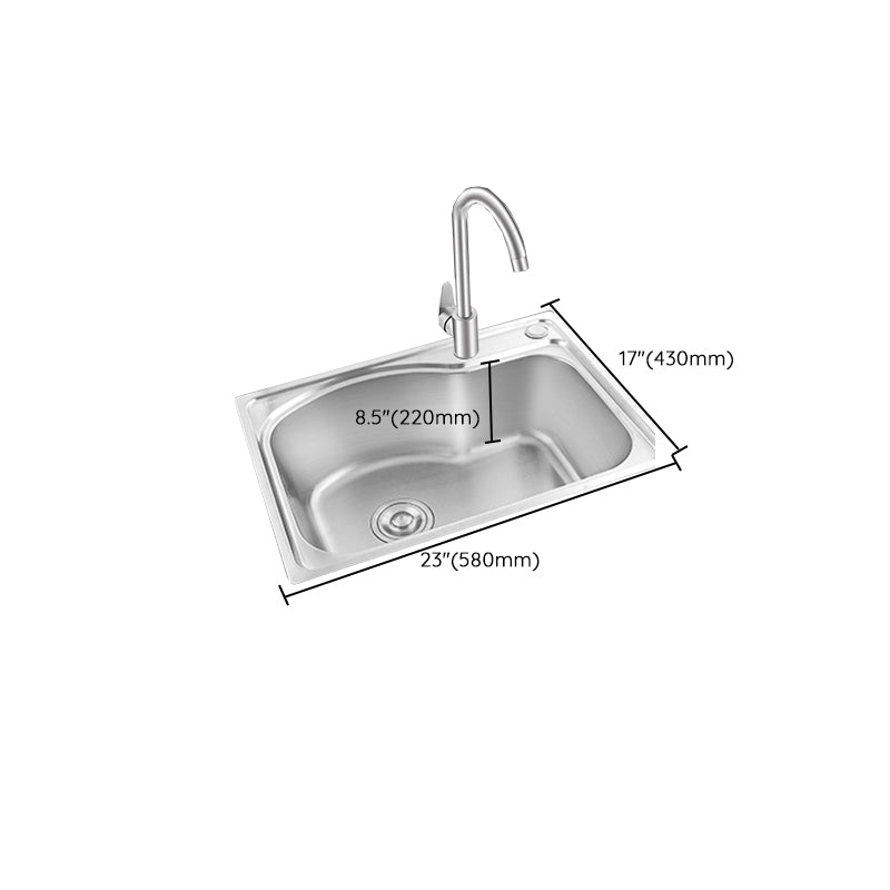 BowLift | Modern Bar Prep Mirror Stainless Steel with Faucet Workstation Rack