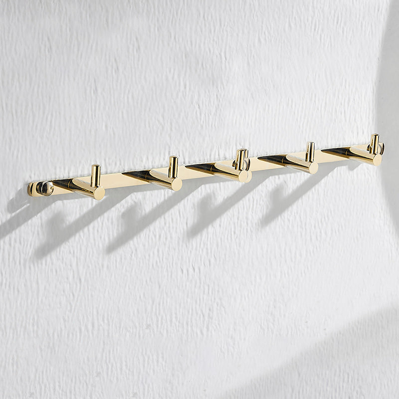 BowLift | 4 Pieces Traditional Bathroom Accessory Set Brass Bathroom Set in Matte Gold