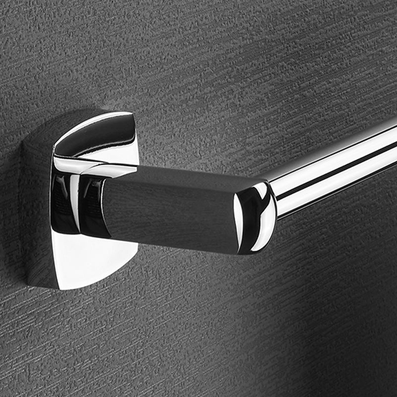 BowLift | Polished Chrome Modernism Bathroom Accessory Set Bath Shelf / Towel Bar / Bathrobe Hook Included