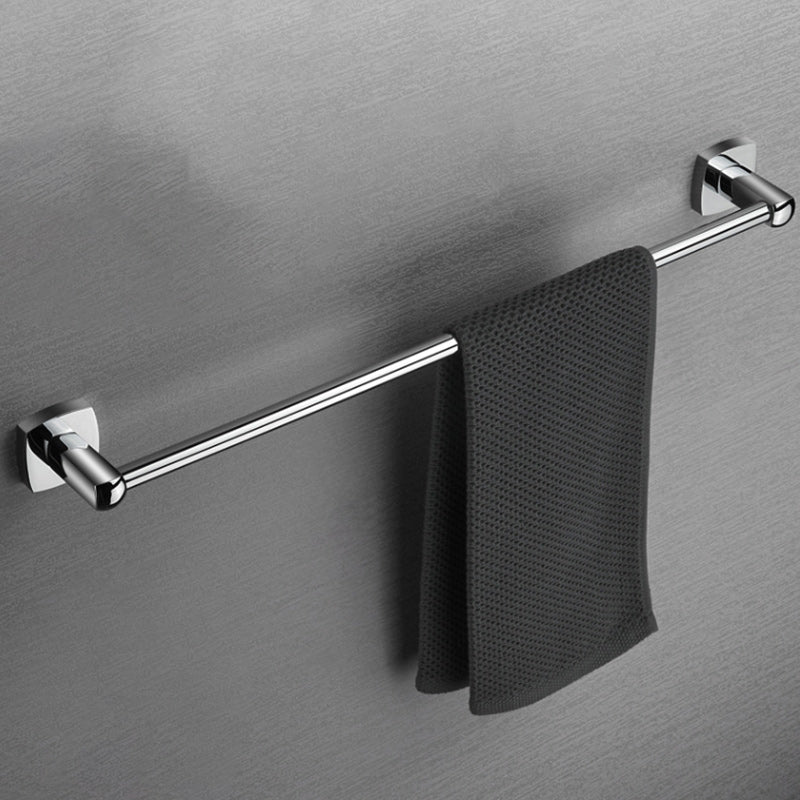 BowLift | Polished Chrome Modernism Bathroom Accessory Set Bath Shelf / Towel Bar / Bathrobe Hook Included