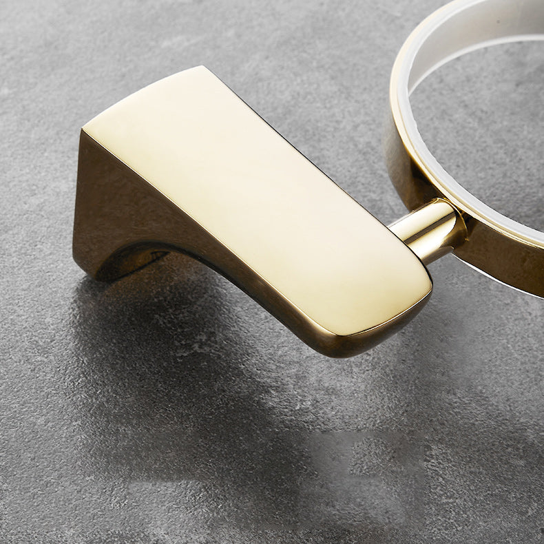 BowLift | 2-piece metal bathroom accessory set traditional toilet brush and holder set