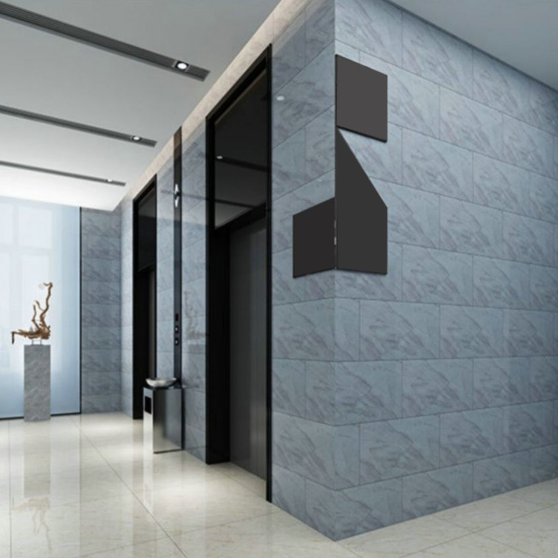 BowLift | Individual Tiles Wallpaper Rectangular Peel and Stick Tile Backsplash with Stain Resistant