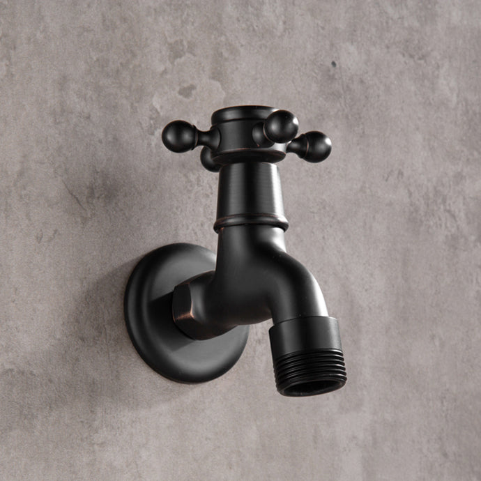BowLift | Wide Bathroom Sink Faucet Wall-Mounted Cross Handle Faucet