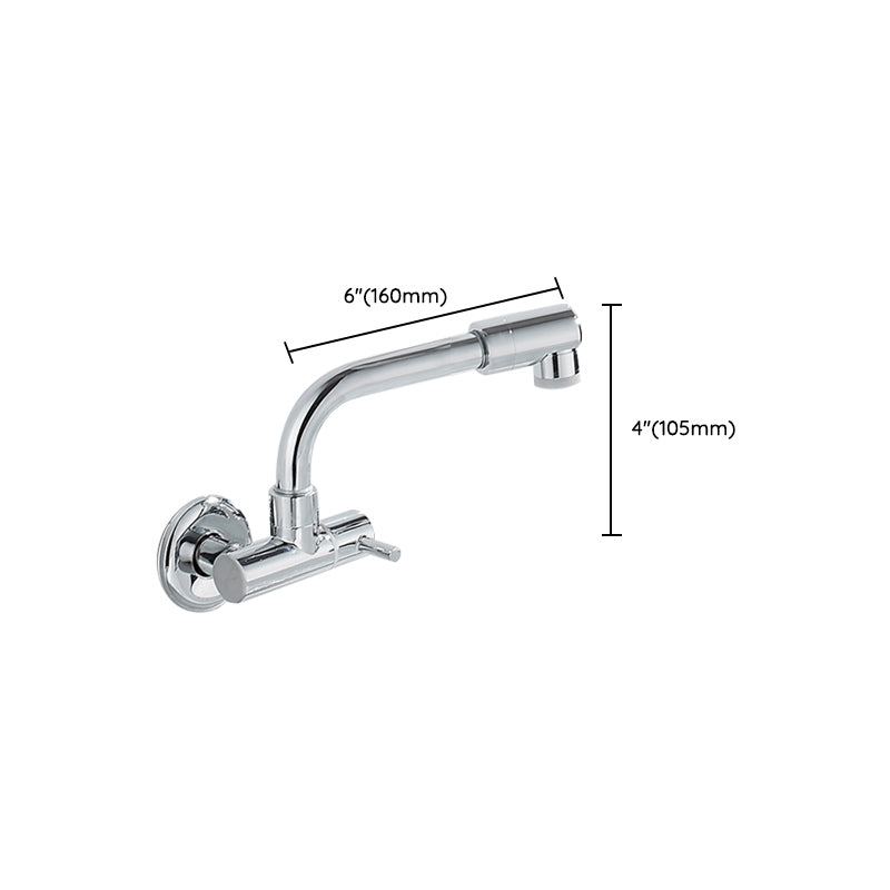 BowLift | Wall-mounted metal bathtub filler with low arc waterfall bathtub faucet