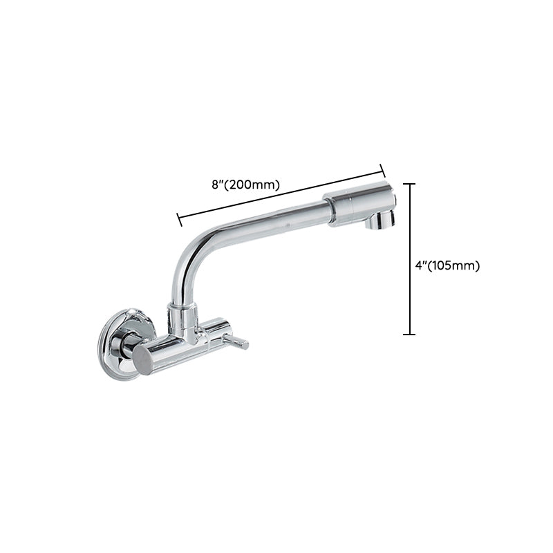BowLift | Wall-mounted metal bathtub filler with low arc waterfall bathtub faucet