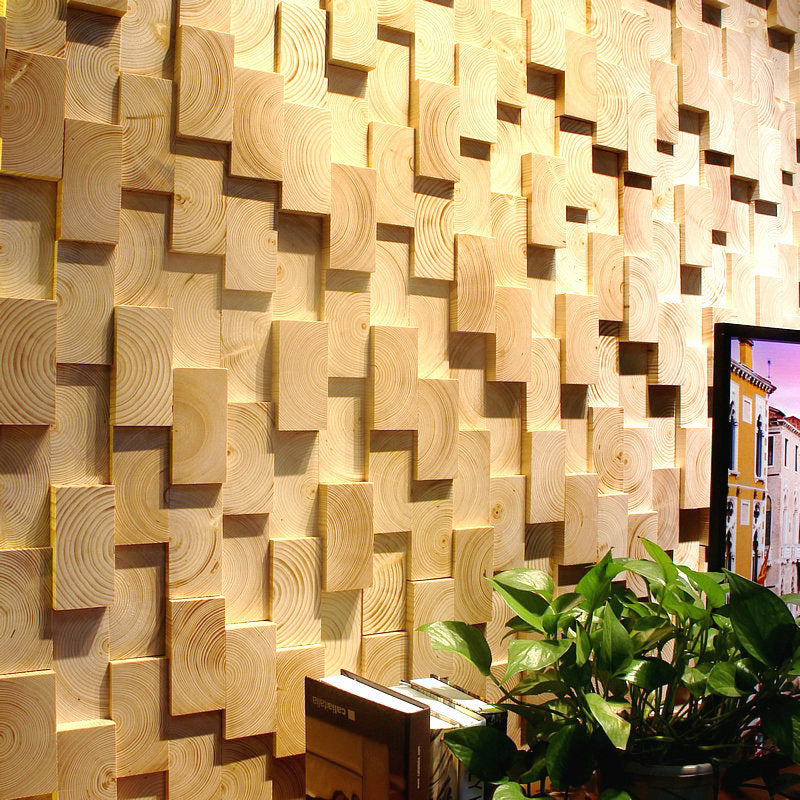BowLift | Wall-Ceiling Light Wood Gluing Mosaic Indoor Modern Wall Ceiling