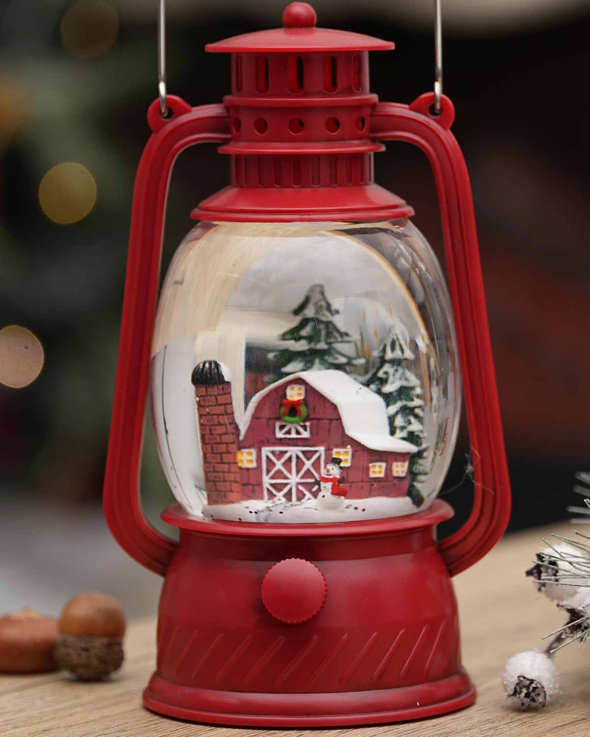 BowLift | Autumn Gloss Decorative Lamp with Pumpkins – Warm LED Light and 6-Hour Timer