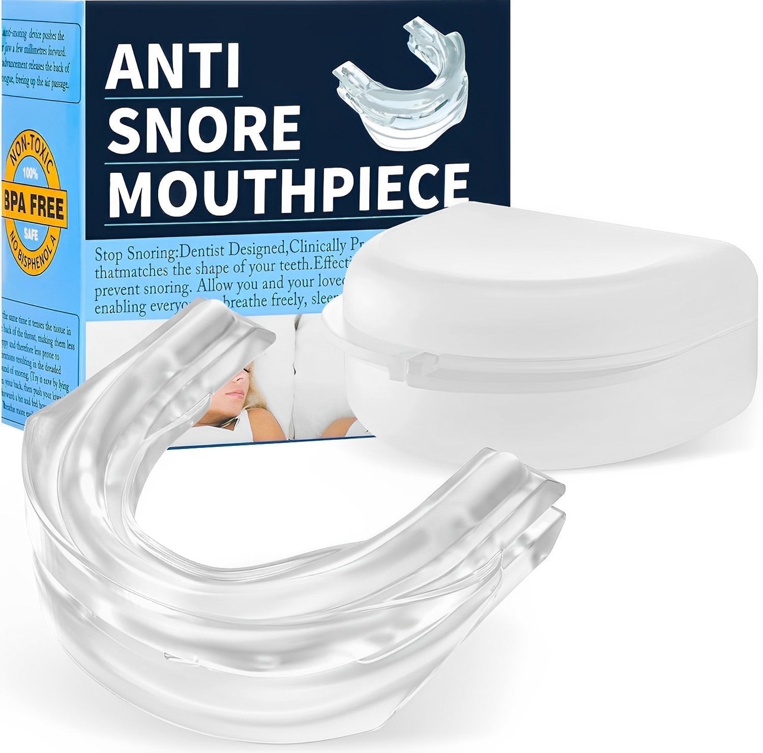 BowLift | Anti-Snoring Sleep Apnea Mouthpiece Protection