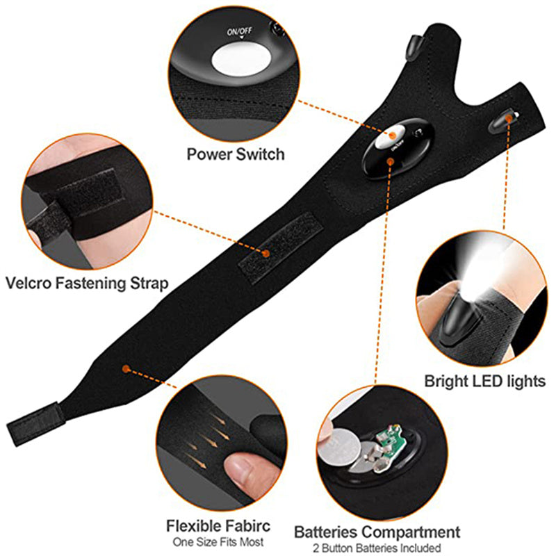 BowLift | Convenient LED Gloves With Waterproof Lights