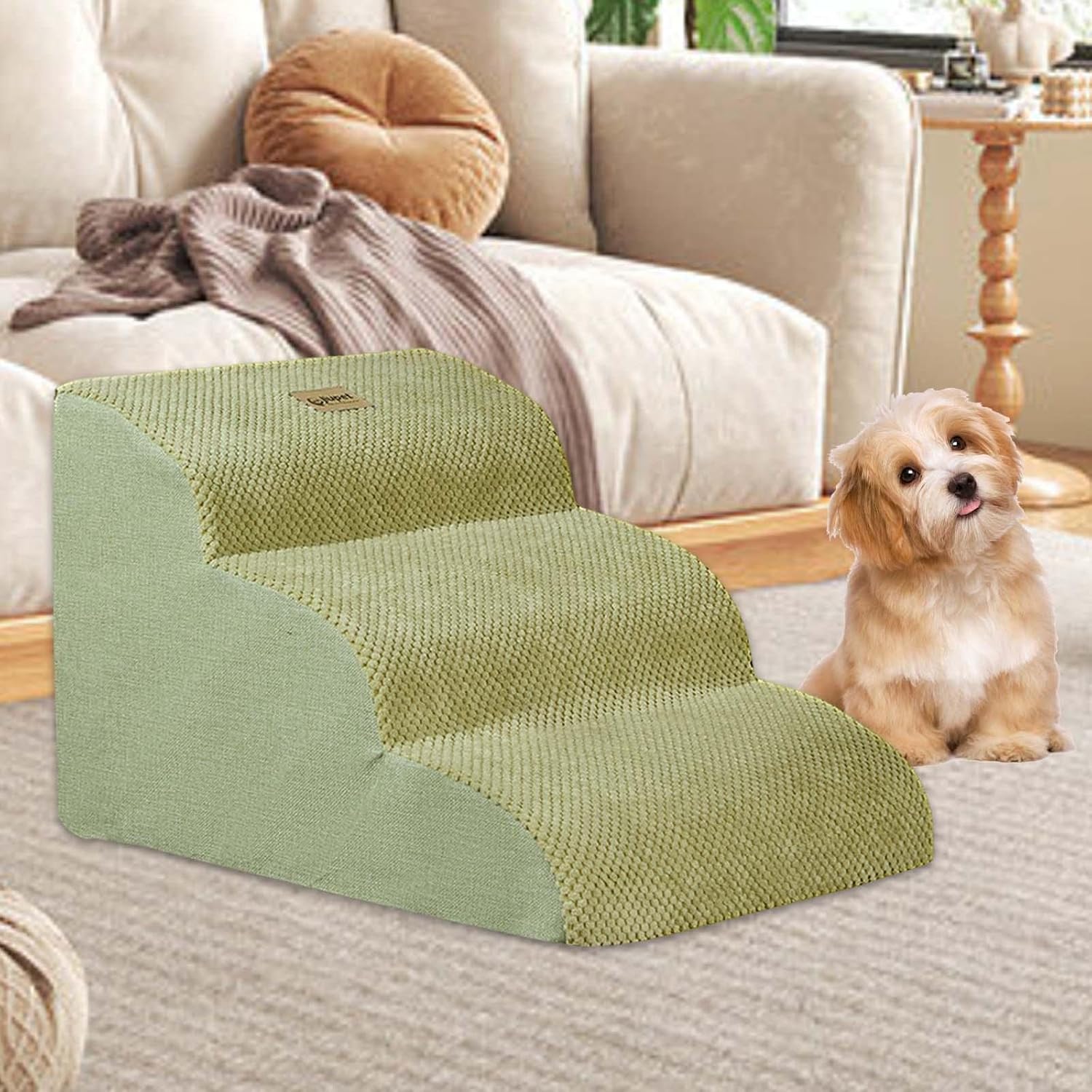 PetComfort• Memory Foam Dog Stairs