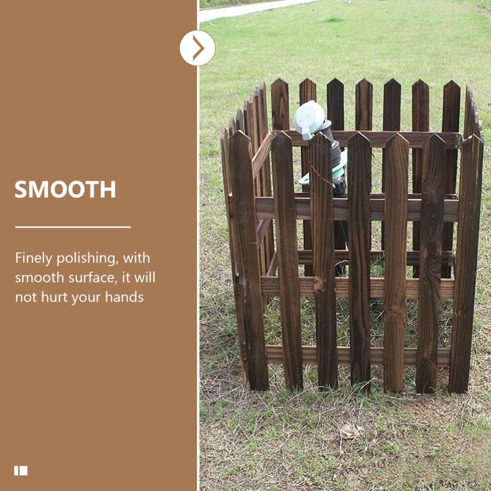 BowLift | Decorative wooden garden fence for flower beds and outdoor areas