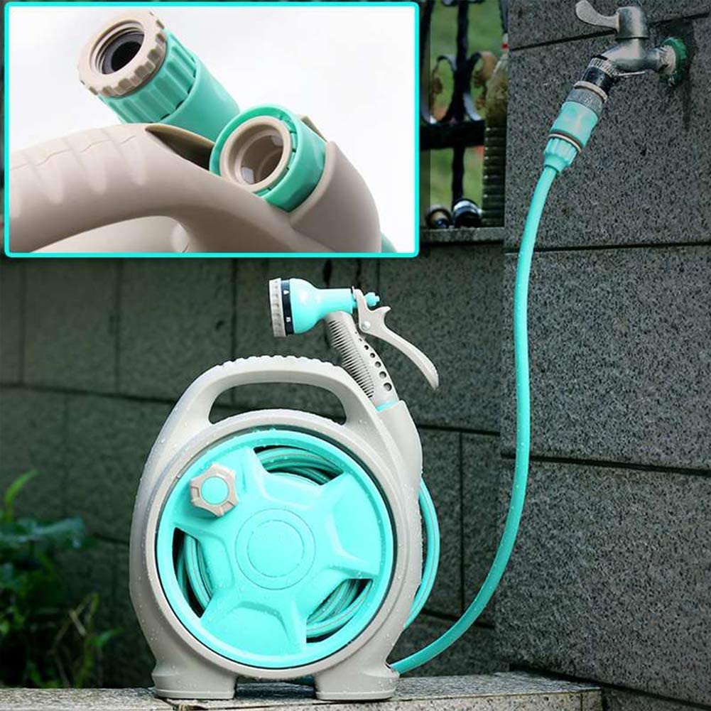 BowLift | Practical hose reel with spray nozzle – Compact garden hose cart for easy watering