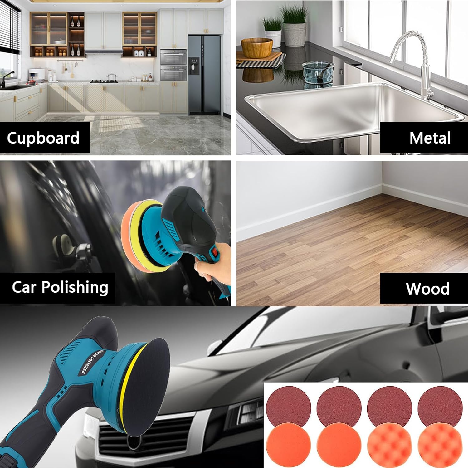 BowLift | Cordless Car Polisher with Dual Batteries and 8-Speed Control – Torvex