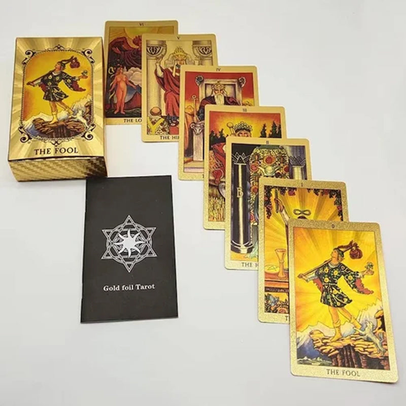 BowLift | Explore the Mystical World of Tarot Gold Foil Tarot